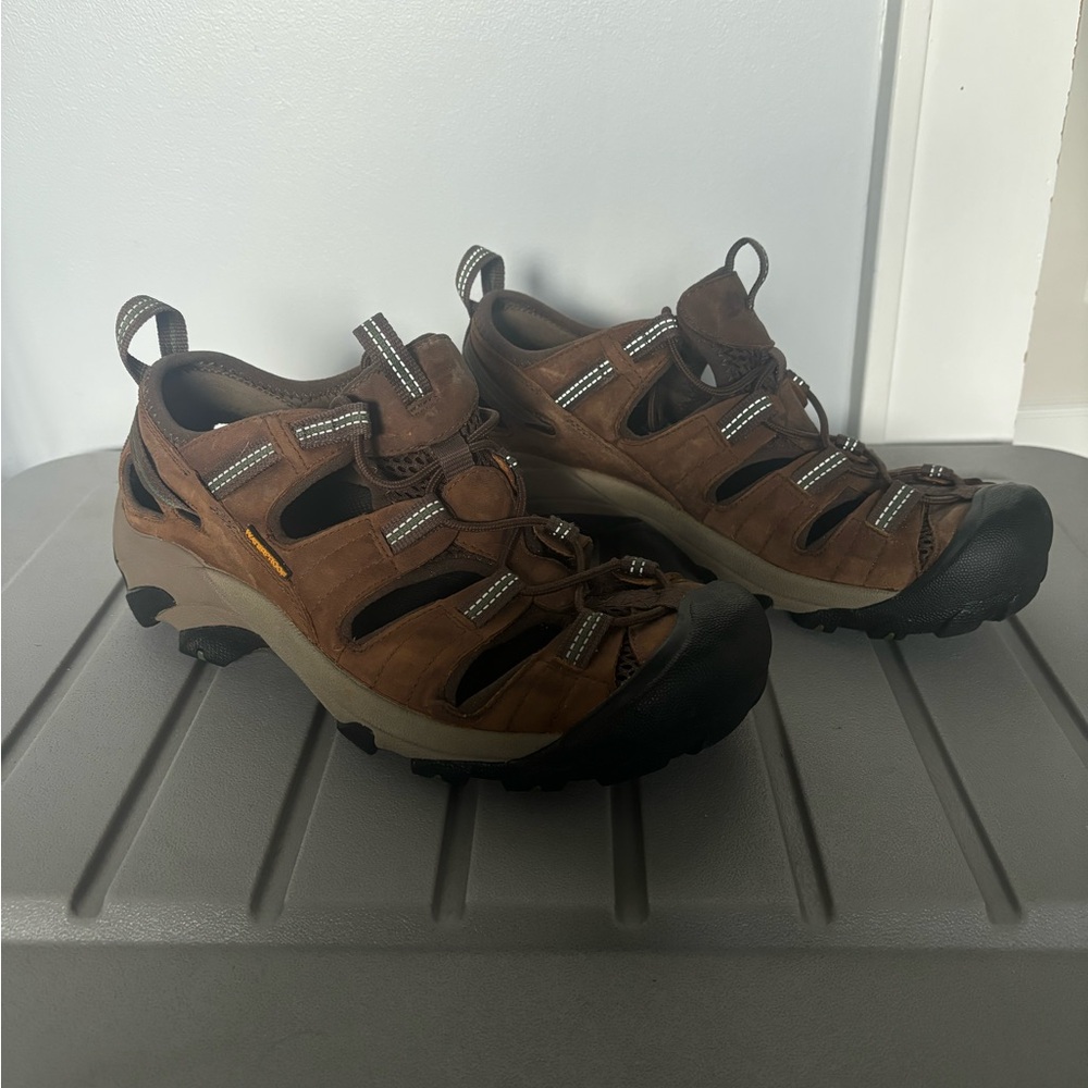 Keen Men’s Arroyoll II Hiking Sandles Slate Black/Bronze Green